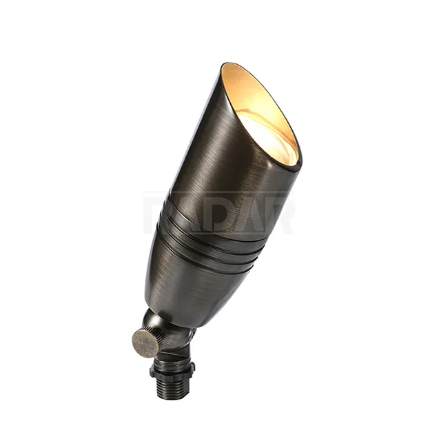 Die-Cast Brass best selling low voltage 12V MR16 landscape lighting LED Accent/Spot Light suitable for outdoor lighting system