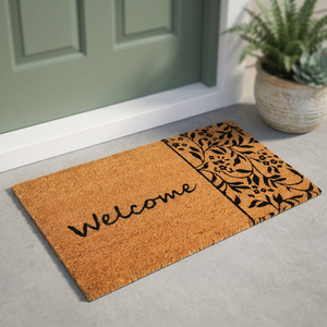 Alfombra de Bienvenida Moderna y Ecológica de PVC, Forma Rectangular, Hecha a Máquina, Antideslizante, Lavable, Duradera, para Interiores y Exteriores, de Color Sólido - Product Image 2