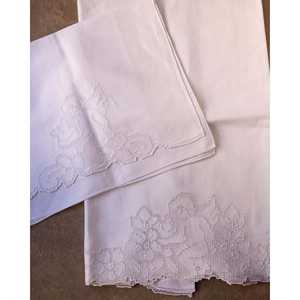 Juego de Toallas de Baño de Lino Siciliano de Secado Rápido, con Patrón de Gofre Bordado, Algodón Turco Comprimido para Uso en el Baño - Product Image 6