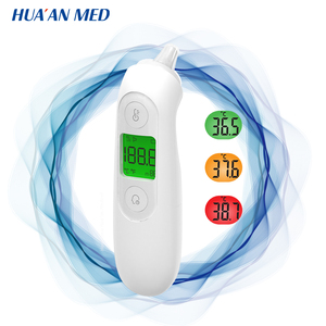 HUAAN Fournitures médicales <span class=keywords><strong>Thermomètre</strong></span> médical électrique sans contact sans contact pour bébé <span class=keywords><strong>Thermomètre</strong></span> auriculaire frontal infrarouge numérique tympanique - Product Image 1