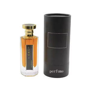 Stock Hexagon Clear Glass Perfume <b>Bottle</b> 50ml/100ml <b>Empty</b> with Pump Sprayer and Screen Printing - Product Image 3