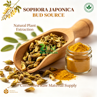 Extrait de Quercétine 95-98% HPLC, Flavonoïde Naturel Antioxydant, Source Bourgeons de Sophora Japonica, Additif Alimentaire, Cosmétique, Matière Première pour Aliments pour Animaux