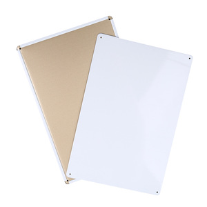 Papan Tanda Sublimasi Tinplate Kustom dengan Lubang Sekrup untuk Pencetakan Transfer Panas, Digunakan di Hotel, Kantor, dan Area Publik - Product Image 2