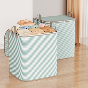 Gran oferta, almacenamiento de ropa, manta plegable, bolsas de almacenamiento, contenedores de almacenamiento para organizar dormitorio, armario, edredón de ropa - Product Image 1