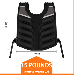 Chaleco de transporte de peso para leggings correr entrenamiento fitness diseño delgado bloque de plomo chaleco ponderado para entrenamiento - Product Image 6