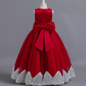 Robes pour filles imprimées sans manches élégantes robes <span class=keywords><strong>de</strong></span> princesse bouffantes costumes <span class=keywords><strong>de</strong></span> scène podium robes <span class=keywords><strong>de</strong></span> fête <span class=keywords><strong>de</strong></span> mariage robes <span class=keywords><strong>de</strong></span> bal - Product Image 3