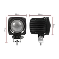 Feux de brouillard laser puissants pour ATV, camion, SUV tout-terrain, 4x4, lampe laser modifiée, lumière laser d'avertissement pour le toit de la voiture