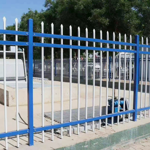 Clôture décorative en fer forgé de haute qualité, <span class=keywords><strong>prix</strong></span> imbattable, fabrication chinoise SRX, clôture en acier galvanisé en fer forgé - Product Image 4