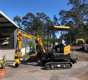 Hoge Kwaliteit Aarde Vijzel Bevestiging Boormachine Mini Graafmachine Onderdelen China Hydraulische Drumsnijder - Product Image 4