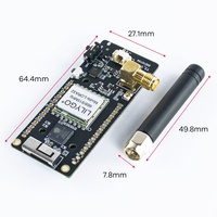 Module sans fil ESP32 LoRa OLED 0,96 pouce avec carte SD Bluetooth WIFI, version 433/868/915Mhz, TTGO LoRa32 V2.1_1.6, SMA LILYGO