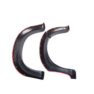 ขายส่งบังโคลน ABS สีดำใหม่สำหรับ Hilux Vigo 2012-2015 อุปกรณ์ตกแต่งซุ้มล้อ 4x4 พร้อมรับประกัน 1 ปี - Product Image 5