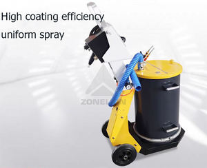 ปืนเคลือบผงไฟฟ้าสถิตเครื่องเคลือบผงอีพ็อกซี่/โพลีเอสเตอร์ด้วยตนเองใหม่ - Product Image 2