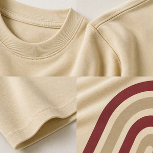 T-shirt personnalisé avec impression de portail en grès pour l'Europe et l'Amérique du Nord, vente en gros OEM - Product Image 4