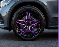 Jantes en alliage d'aluminium forgé monobloc 16-17 pouces, directement de l'usine, PCD ET CB personnalisés pour ateliers de tuning professionnels, direction Audi