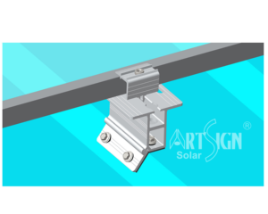 Sistema di Montaggio Solare ART SIGN in Lega di Alluminio Leggera, Staffa <span class=keywords><strong>per</strong></span> Tetto Penetrante, Gancio Solare <span class=keywords><strong>per</strong></span> Tetto in Metallo Trapezoidale - Product Image 4