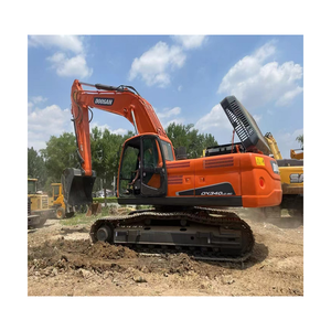 Excavadora sobre orugas Doosan 340 usada original de 34 toneladas dx340 maquinaria de ingeniería dx340lc dx340 dx300 buen estado precio bajo - Product Image 4