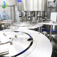 Ligne de remplissage de bouteilles de 10 litres 1000 bph, machine de mise en bouteille d'eau pour grandes bouteilles de 5L et 12L pour la production d'eau minérale pure