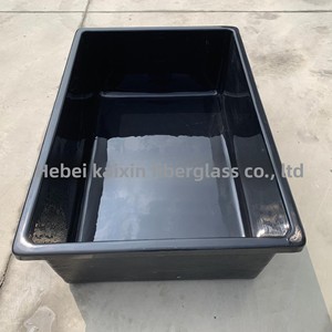 Bassin d'élevage temporaire en fibre de verre intégré et personnalisable pour l'aquaculture, idéal pour l'élevage de <span class=keywords><strong>Ranchu</strong></span>, de poissons et d'animaux aquatiques, de forme rectangulaire longue, utilisable comme aquarium. - Product Image 5