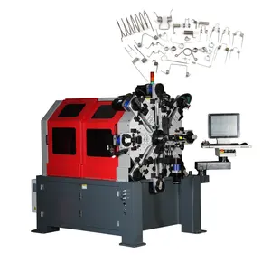 Máquina de compressão CNC para dobra e enrolamento de mola de fio de 1.2-4.5 mm