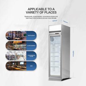 Réfrigérateur à boissons fraîches portable, <span class=keywords><strong>armoire</strong></span> verticale à affichage Led, système de refroidissement pour boissons fraîches, bureau - Product Image 6