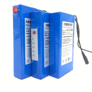 Baterai Lithium Polimer 12V, 10Ah 10.8Ah Pak Isi Ulang dengan Pengisi Daya untuk Monitor LED Lampu Jalan Tenaga Surya Kendaraan Listrik - Product Image 1
