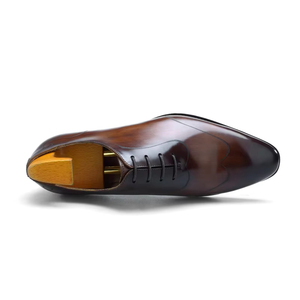 Nouvelle collection : Chaussures habillées pour hommes en cuir véritable, style vintage, pour le bureau, légères et confortables - Product Image 3