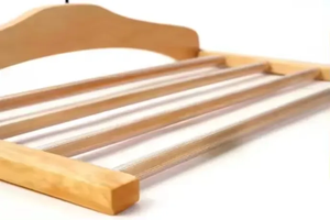 Hot Sale <strong>Multi</strong> Non-slip Pace Saving 4 Tier Trouser Skirt Pants <strong>Hangers</strong> - Product Image 5