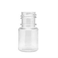 Flacon pulvérisateur nasal transparent vide en PET de 10 ml pour usage pharmaceutique, idéal pour le lavage de la cavité nasale avec du sérum physiologique