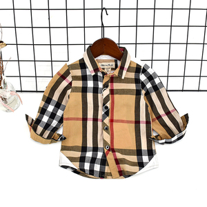 <span class=keywords><strong>Chemise</strong></span> à Boutons Rayée pour Garçon à <span class=keywords><strong>Carreaux</strong></span> Colorés, Chemises pour Petits Enfants, Hauts à Manches Longues Enroulables, Col Montant, <span class=keywords><strong>Chemise</strong></span> en Coton pour Enfant - Product Image 6