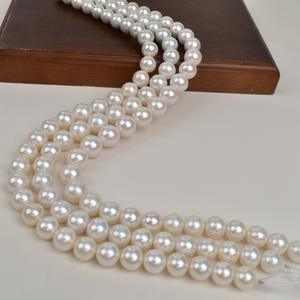 11-14mm White Mars <b>Beads</b> Paired with Freshwater Cultured Baroque Loose Pearls for DIY Accessory Earrings Natural <b>Color</b> - Product Image 4