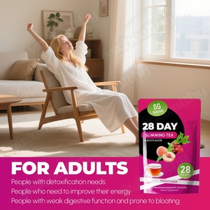 Vitahealthy OEM/ODM Thé minceur naturel 28 jours <span class=keywords><strong>sans</strong></span> <span class=keywords><strong>sucre</strong></span> saveur pêche pour adultes, favorise la <span class=keywords><strong>perte</strong></span> <span class=keywords><strong>de</strong></span> <span class=keywords><strong>poids</strong></span>, améliore la digestion et booste l'énergie - Product Image 3