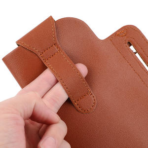 Crazy Horse-Llavero Retro personalizado <span class=keywords><strong>de</strong></span> PU para <span class=keywords><strong>hombre</strong></span>, bolsillo para la cintura, funda para cigarrillos, soporte <span class=keywords><strong>de</strong></span> bucle, bolso <span class=keywords><strong>de</strong></span> cinturón Vintage - Product Image 5