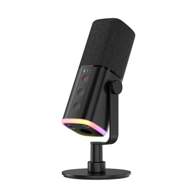 Microphone Computer Noise Wired Manufacturers Directional Microphone RGB XLR Studio Quality Stand Streaming Microphone Recording