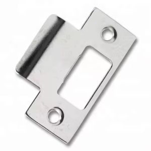 RHETECH Matériel de serrure de porte de haute sécurité personnalisé en acier inoxydable moderne estampage polissage grève plaque en laiton alliage de Zinc - Product Image 3