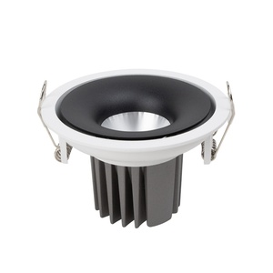 埋め込み式<span class=keywords><strong>LED</strong></span>ダウンライト用の工場カスタムCOBダウンライトラウンドアルミニウム5w12w屋内商業照明
