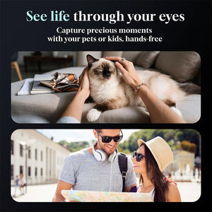 Nuevas Gafas Inteligentes con Traducción <span class=keywords><strong>por</strong></span> IA, Ligeras, 800W Píxeles, Cámara Inalámbrica 1080P, Gafas con IA para Viajes de Negocios y Reuniones - Product Image 2