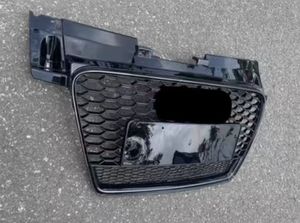 Convient pour 2008-2014 <span class=keywords><strong>Audi</strong></span> <span class=keywords><strong>A6</strong></span> TT TTRS 8J Grille de pare-chocs avant Grille en nid d'abeille argentée - Product Image 3