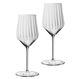 Elegante Copa de Vino de Cristal con Diseño Acanalado – Copa de Tallo Único para Vino Tinto, Champán y Cócteles, Apta para Lavavajillas - Product Image 1
