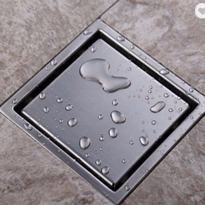 Vuông tắm có thể tháo rời Bìa lưới Grate SUS 304 thép không gỉ chải hoàn thành thoát nước sàn - Product Image 6