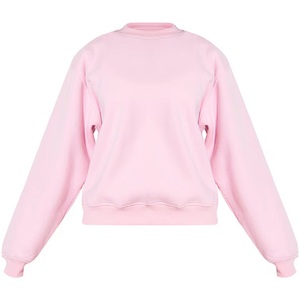Sudadera de algodón con estampado personalizado <span class=keywords><strong>para</strong></span> <span class=keywords><strong>mujer</strong></span>, Jersey holgado y clásico de ocio, color negro - Product Image 2
