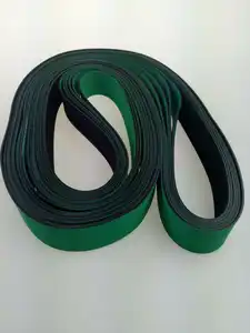 Grün elastische gürtel für paket maschine