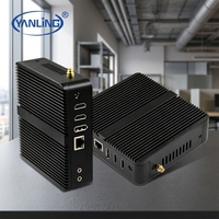 Mini PC N100 sans ventilateur, 8 ports USB, LAN, MSATA, disque dur 2,5 pouces, RAM DDR4, Windows 11, Linux, robuste, quadricœur, compatible AU, CN, EU, JP