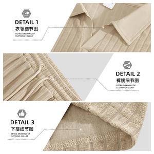 Conjunto de Polo a Rayas Transpirable de Verano para Hombre, Estilo Europeo Americano, Azul Marino, Poliéster, Ropa Deportiva Informal - Product Image 5