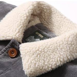 Fournisseur Vente en gros Nouvelle veste d'hiver pour homme avec col mandarin Confortable Conception personnalisée Décoration en fourrure de lapin - Product Image 2