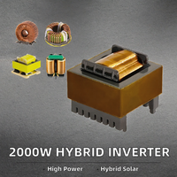 Transformateur toroïdal à noyau de ferrite immergé dans l'huile, entrée 230V, sortie 36V 380V pour équipement électronique