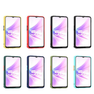 Funda de teléfono con anillo de cubierta mate esmerilada magnética a prueba de golpes para OPPO A57 A58 A17 A16K Realme C30 C55 Narzo 50i Prime C33 10 Pro + - Product Image 6