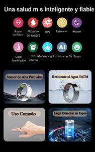 แหวนอัจฉริยะ SHR OEM K3 วิเคราะห์อารมณ์ การทำสมาธิ ด้วย AI วัดอัตราการเต้นของหัวใจ การนอนหลับ 128 โหมดกีฬา วัด HRV ติดตามการออกกำลังกาย แอปพลิเคชัน แหวนอัจฉริยะ 2026 - Product Image 2