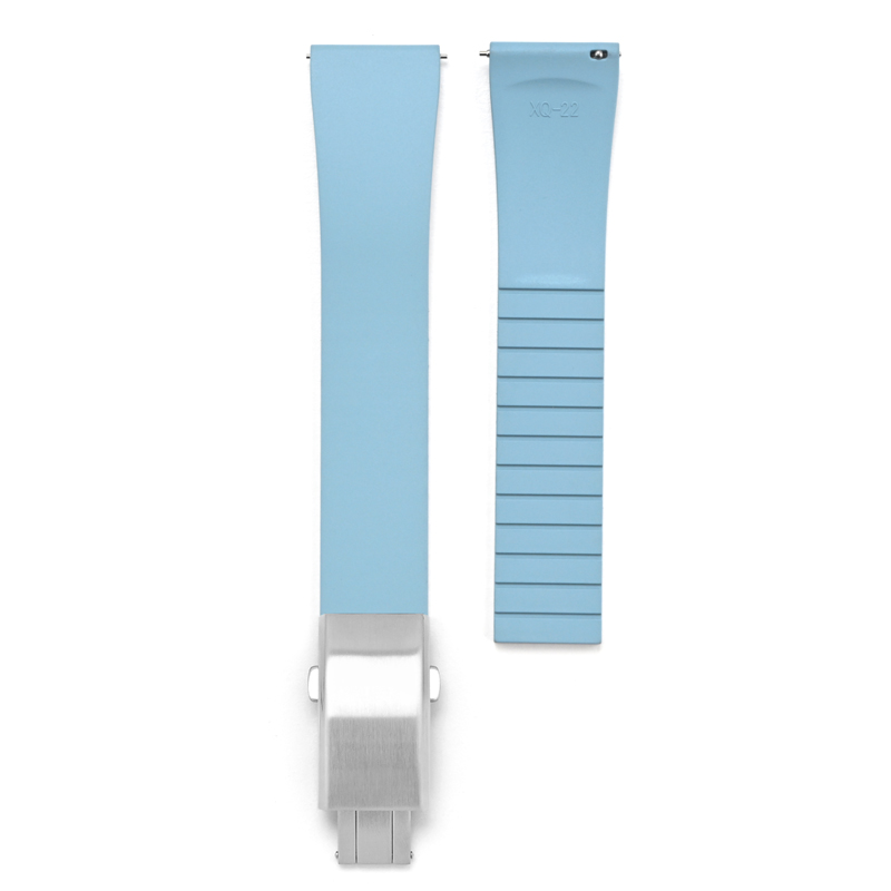 Azul claro + hebilla 316L
