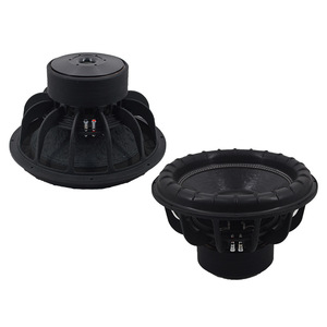 HYYX Haut-parleur de subwoofer de voiture 15 pouces à double aimant et cône en papier pour un son de basses amélioré - Product Image 2