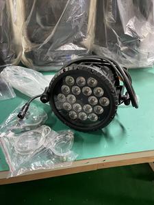 18 RGBW đầy đủ màu sắc dẫn sân khấu mệnh đèn điều khiển từ xa phẳng mệnh bốn trong một nhuộm đám cưới thanh KTV Flash nhôm đèn cơ thể - Product Image 2